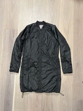 Athleta Olive Green Longline Lightweight Jacket